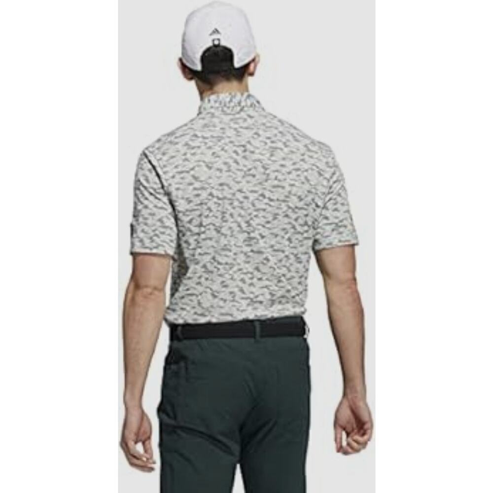Adidas Go To Camo Golf Polo Green Medium NWT - Picture 5 of 10